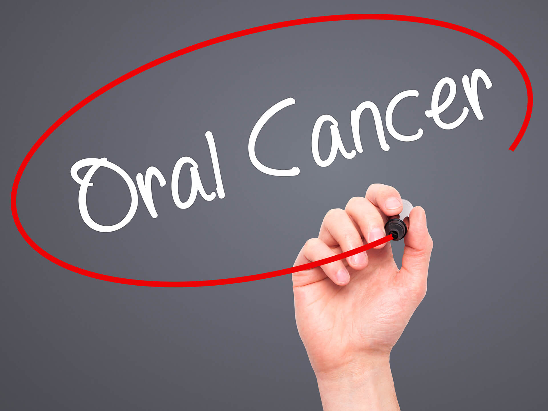 oral cancer sign